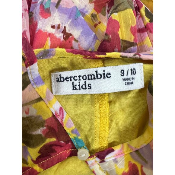 Abercrombie Kids Pleated Floral Swing Tank Tunic - Picture 9 of 11